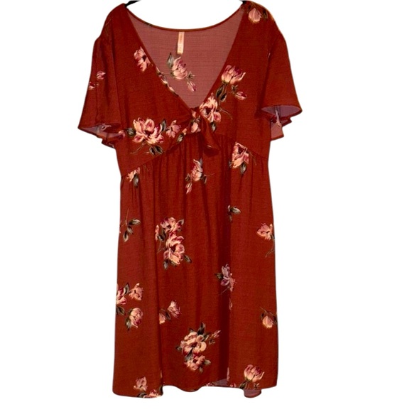 Xhilaration Dresses & Skirts - 🛍️Floral Mauve Dress